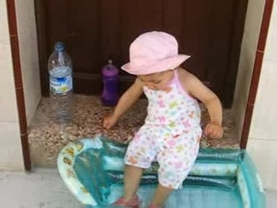 Petits pieds dans l'eau !