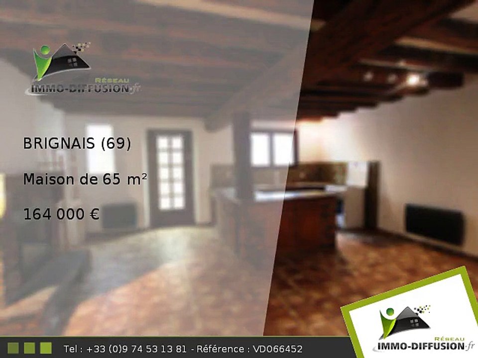 Maison A vendre Brignais 65m2 - 164 000 Euros