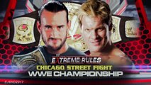 Extreme Rules 2012 CM Punk Vs. Chris Jericho - Chicago Street Fight - Highlights HD