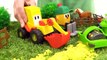 Toys and kids games. Leo the truck and his friends build a road