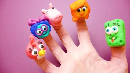 Finger Family Play Doh Nursery Rhymes Lyrics _ New Collection of kids animation-7iO