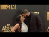 Jenelle Evans & David Eason #MTVMovieAwards Red Carpet