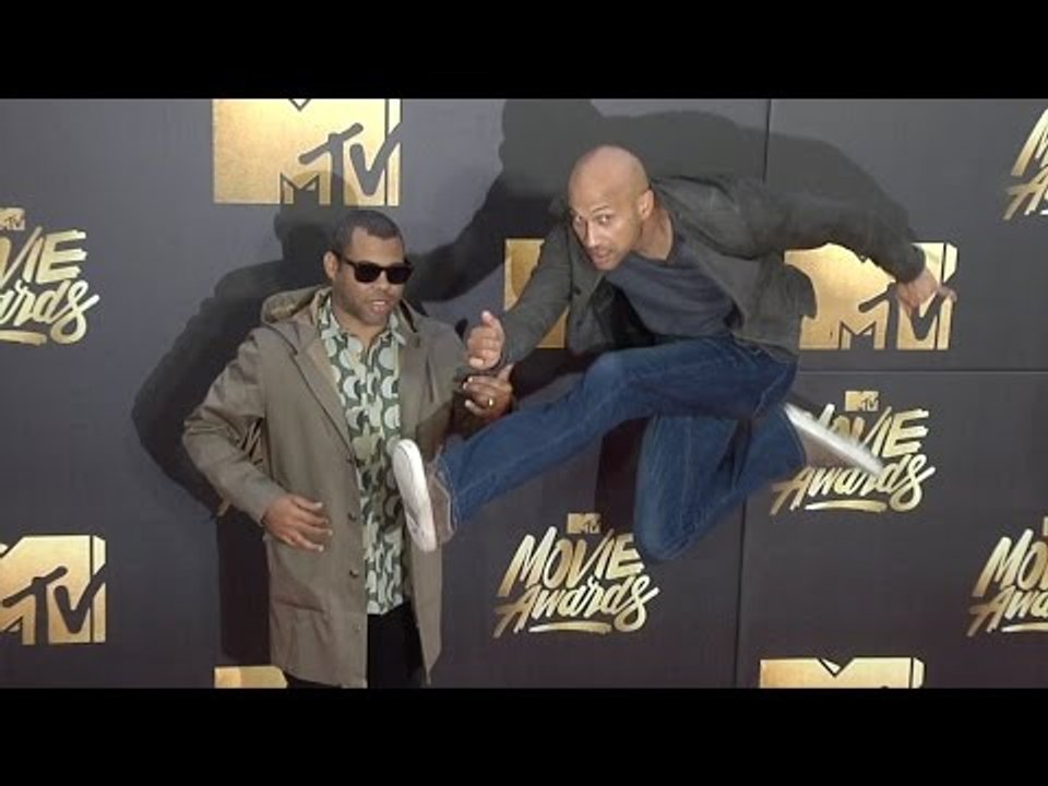 Key & Peele #MTVMovieAwards Red Carpet