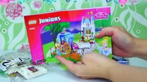 LEGO Juniors Disney Princess Cinderella's Carriage Build Review Silly Play -