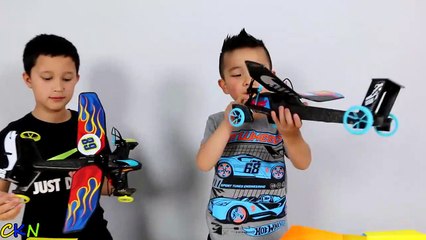 Hot Wheels RC Sky Shock Transforming Remote Control Flying