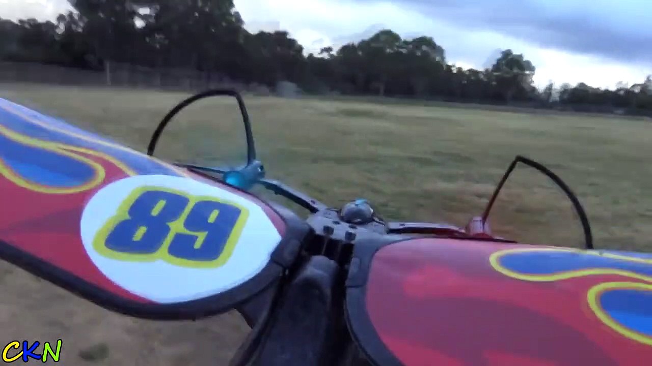 Hot Wheels RC Sky Shock Transforming Remote Co