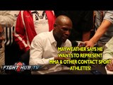 Floyd Mayweather now knows who Ronda Rousey is; Talks MMA mangement