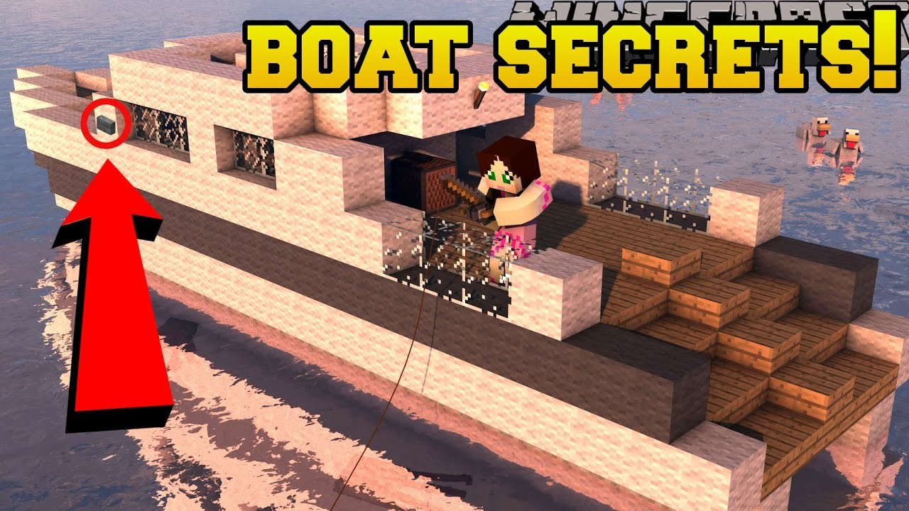 PopularMMOs Minecraft׃ BOAT SECRETS!!! - Captain Seagull's Buttons 3 - Custom Map