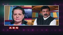 Funny Phone Conversation between Chiranjeevi and sonia gandhi  Running Commentary  ABN