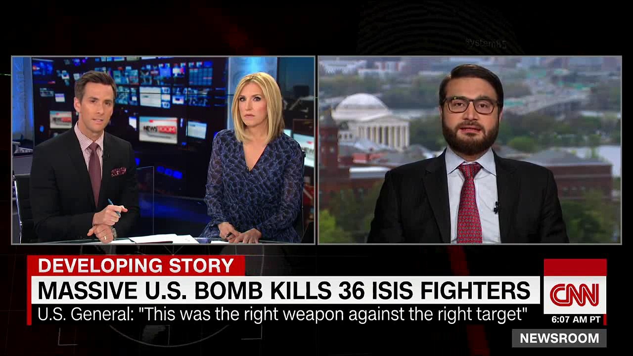 Afghan Ambassador explains why US had to drop MOAB on ISIS caves…