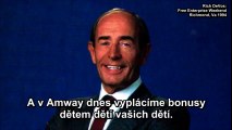 Zakladatel Amway Rich DeVos hovoří o Amway bonusech (s českými titulky)