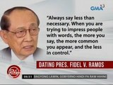 24 Oras: FVR kay DU30: If you can't say anything nice, shut up