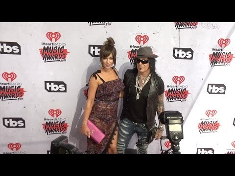 Nikki Sixx & Courtney Sixx 2016 iHeartRadio Music Awards Red Carpet
