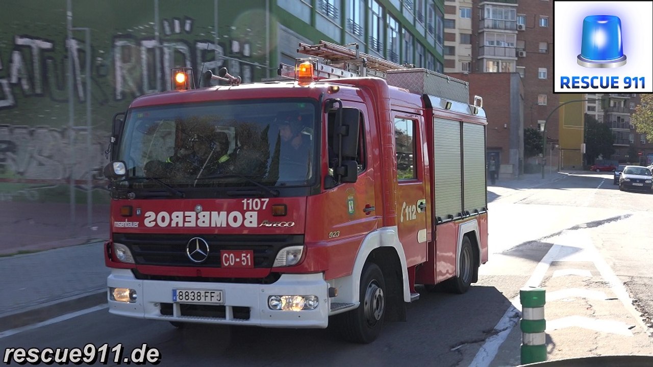 Madrid Fire Department // Coche CO-51 Bomberos Madrid Parque 5