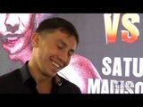 Gennady Golovkin wants unification fight! Not surprised Cotto dominated Martinez