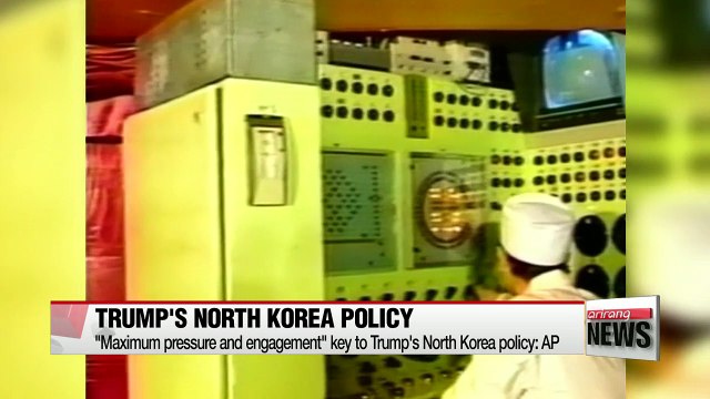 Maximum pressure and engagement key to Trump's North Korea policy: AP