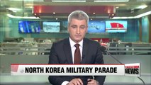 North Korea holds military parade to mark founder Kim Il-Sung's birthday