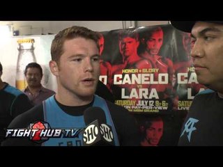 Canelo Alvarez says Erislandy Lara most dangerous at 154; If KO comes, it comes.