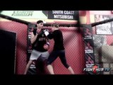 Ronda Rousey vs. Alexis Davis UFC 175 - Rousey training camp footage