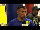 Vasyl Lomachenko on if he's faced better competition than Gary Russell Jr. in just 2 fights