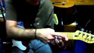 Message in a Bottle guitar lesson GUS QUIN