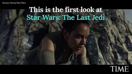 Watch Rey Learn the Ways of the Force in the First Star Wars- The Last Jedi Trailer - TIME - Daily Motion