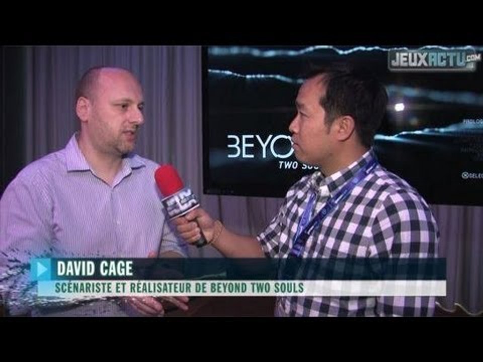 Beyond Two Souls : David Cage interview (Gamescom 2012)