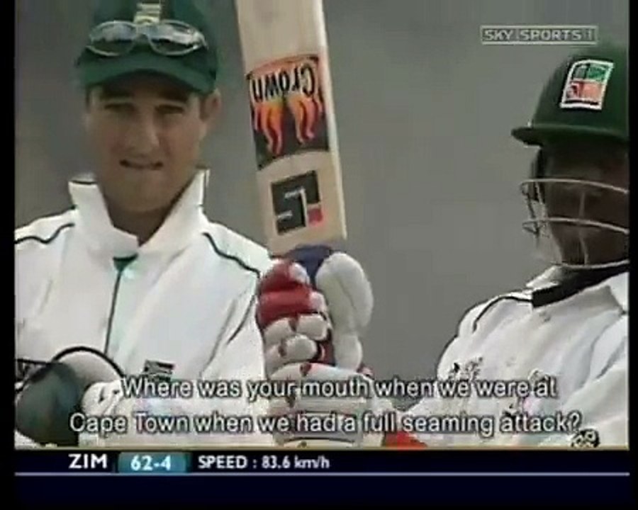 Mark Boucher Sledging Cricket - with subtitles
