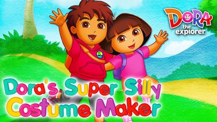 Dora the Explorer Dora's Super Silly Costume Maker. Game For Kids.