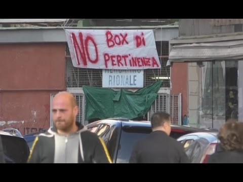 Napoli - Parcheggi privati interrati al Vomero, No dei cittadini (14.04.17)