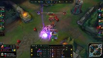 FAKER plays against Korean BRONZE players with VLADI