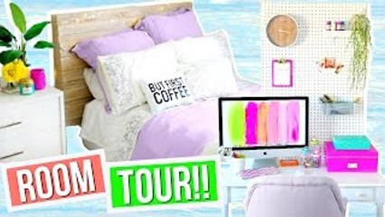 ROOM TOUR 2016!! Room Decor + Organization Ideas!! Alisha Marie
