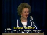 Alan Greenspan & Margaret Thatcher: NATO Alliance, Economics, Markets (1991) part 2/2