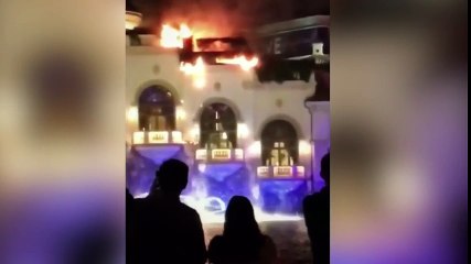No es una película: el Bellagio se quema en Las Vegas
