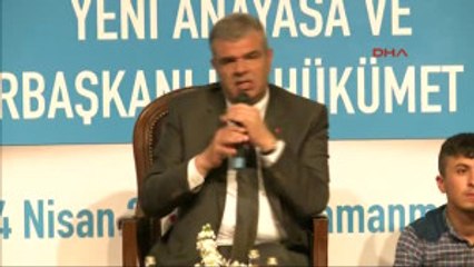 Kahramanmaraş Başbakan Yardımcısı Kaynay Kahramanmaraş'ta Konuştu