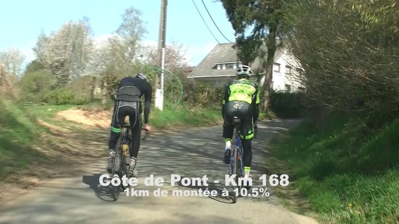 Liège-Bastogne-Liège : la Côte de Pont avec Antoine Warnier