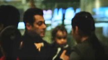 Salman Khan's Cute Moment With Nephew Ahil At The Airport