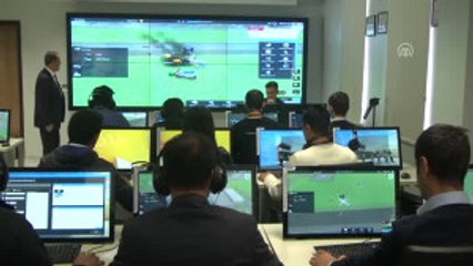 Uçak Yangınlarına Simülatörle Hazırlanıyorlar (1)