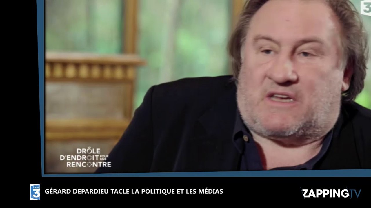 Gérard Depardieu tacle François Hollande et ins...