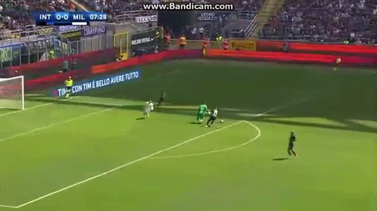 Suso 100 Big Chance Hd Inter Milan 0 0 Ac Milan 15 04 2017 Dailymotion Video