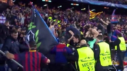 Messi Goes WILD after The Greatest Comeback Ever in Football ● Barcelona 6-1 PSG - YouTube