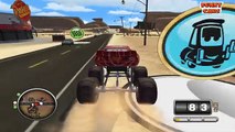 #Cartoon CARS series 11 - Lightning MCQUEEN - MONSTER TRUCK Cartoons for kids Disney Cars #games