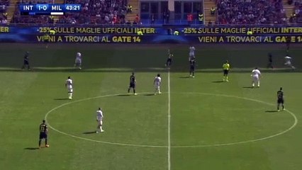 2-0 Mauro Icardi Goal - Inter 2-0 AC Milan 15.04.2017