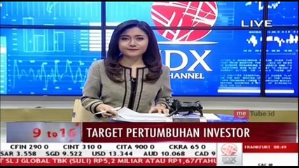 Target Pertumbuhan Investor Terlalu Rendah