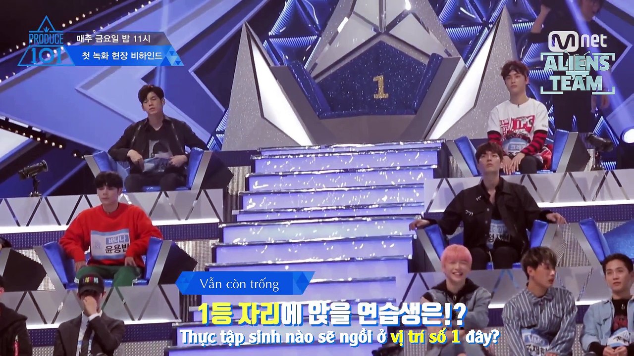 [VIETSUB || ALIENS TEAM] Produce 101 Behind The Scenes - First Recording
