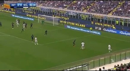Alessio Romagnoli  Goal - Inter 2-1 AC Milan 15.04.2017