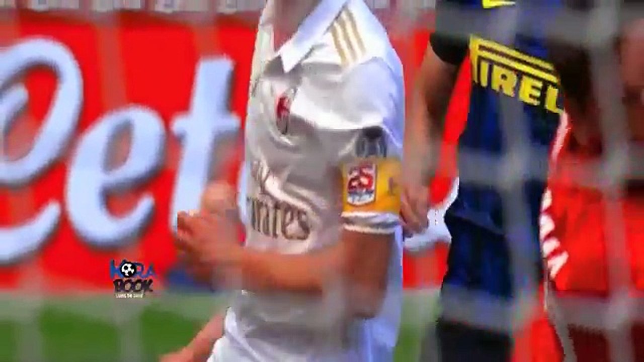 اهداف مباراه ميلان 1 - 2 انتر ميلان الدوري الايطالي 15-4-2017