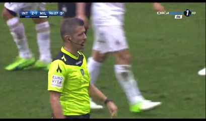 Cristian Zapata Goal HD - Inter 2-2 AC Milan - 15.04.2017