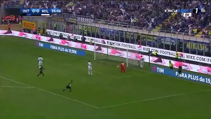 Goal Zapata Inter 2-2 AC Milan - 15.04.2017