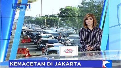 Kawasan Pancoran Macet Parah Imbas Pembangunan Jalan Layang